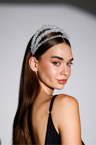 mostbeautifull 3 Sıra Boncuk Taç