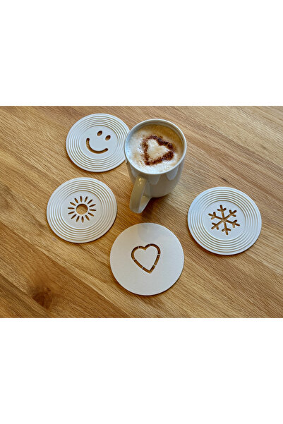 DU&ER 4-Piece Coffee and Hot Drink Stencil Set – Practical Design