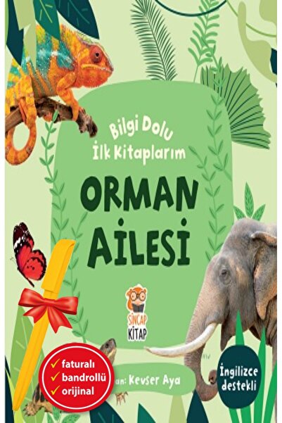 Sincap Kitap Alfa Kalem+Orman Ailesi - Bilgi Dolu İlk Kitaplarım (Kevser Aya)...