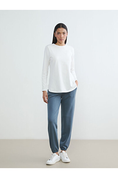 LC Waikiki Rmz Gi̇yi̇m Farkiyla Women's Jogger Sweatpants with Waist Drawstring