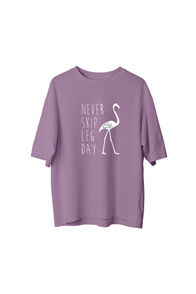 CANDLEMASTORE Leg Day - Oversized T-Shirt