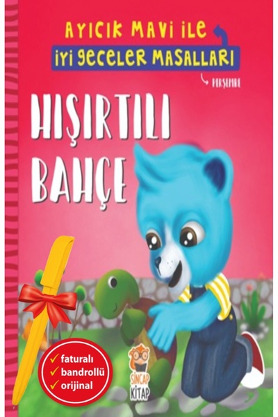 Sincap Kitap Alfa Kalem+Hışırtılı Bahçe Ayıcık Mavi İle İyi Geceler Masalları...