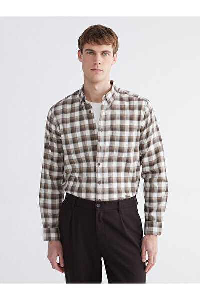 LC Waikiki Ανδρικό καρό πουκάμισο Vizyon New Season Regular Fit