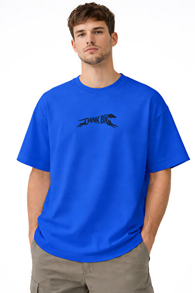 ArtYus Think Big Štampano Pamuk paket Opuštenog kroja Okrugli izrez Unisex T-...