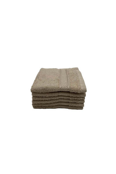 BYFT Daffodil Cotton Face Towel Luxury (30 x 30 Cm)- Soft, Absorbent, Quick-D...