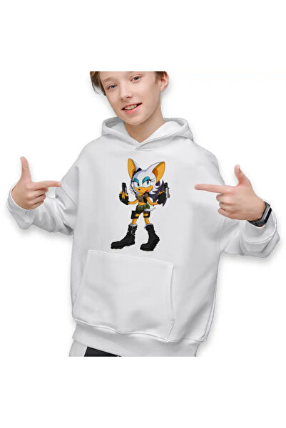 OEM Kids Boys' Sweatshirt Tomb Raider Sonic Lara Croft Mario