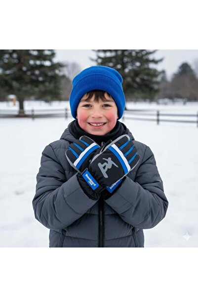 MİNİKO KİDS Ki̇tti̇ 422-0013 Children 9-14 Snow Ski Gloves