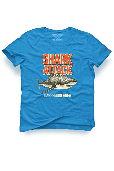 Tarrzzcom Unisex Design Tshirt Shark Attack Design T-Shirt