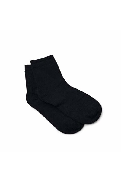 genric Plain Black Socks | 12 Pairs