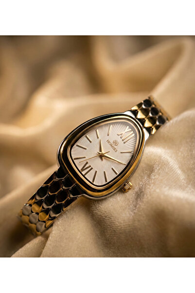 Homies Luxury Snake Design Metal Strap Vintage Women's Wristwatch Gift