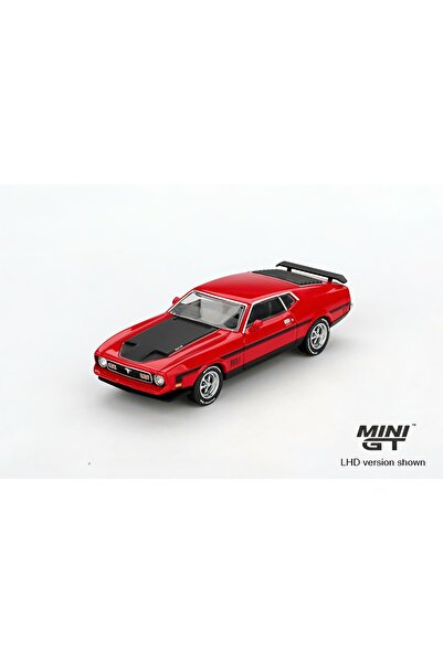 mini gt Ford Mustang Mach 1 Race Red 1:64