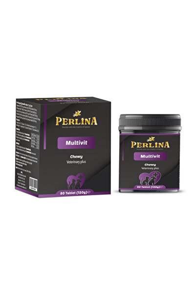 Perlina Multivitamin Tablet Kedi ve Köpekler İçin Vitamin Desteği