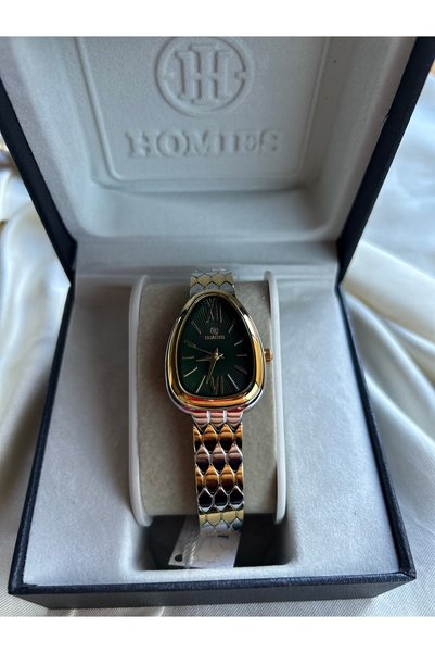 Homies Luxury Snake Design Metal Strap Vintage Women's Wristwatch Gift
