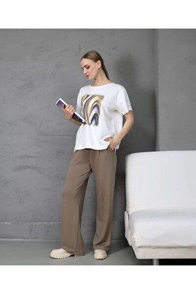 REDMİNA fashion مجموعة دالجا مطبوع الثنائية