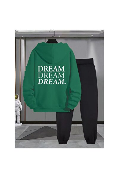 bellanova Men's Hooded Zippered Tracksuit Set – Set of 2, Digital Print, with...