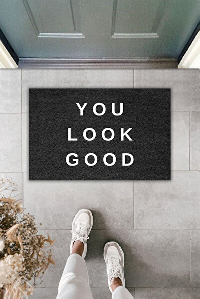 Rugmood طباعة رقمية حديثة - تبدو جميلاً - سجادة أمام الباب