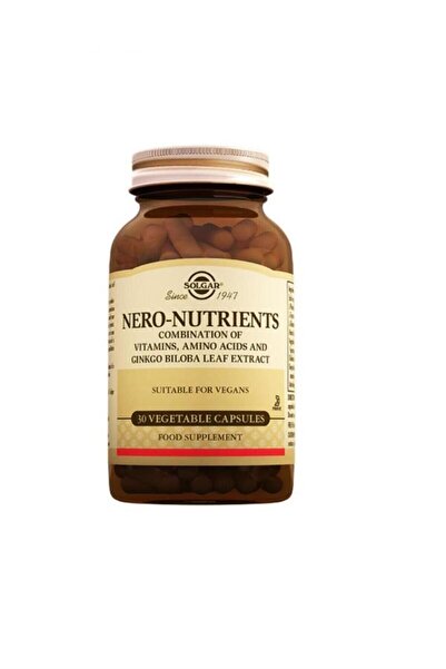 Solgar Nero Nutrients 30 Kapsül