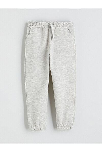 LC Waikiki Γκρι ελαστική μέση αγορίστικη φόρμα Jogger