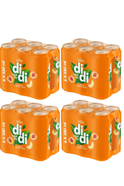 Çaykur Didi Soğuk Çay Şeftali Aromalı 24 * 330 ML