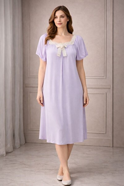LIFINT An elegant nightgown for the perfect blend of comfort, beauty, and a t...