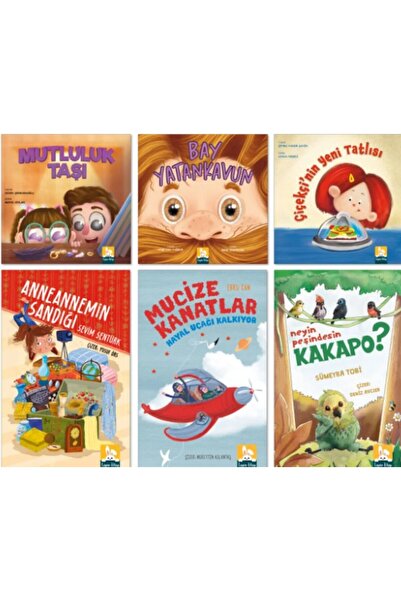 lapin kitap Uyku Öncesi Öyküler 6 Kitap Bir Arada - Çocuk Masal Kitapları | E...