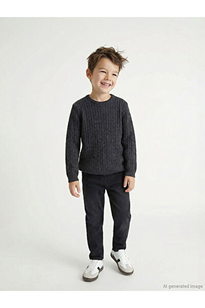 LC Waikiki Crew Neck Boy Knitwear Sweater