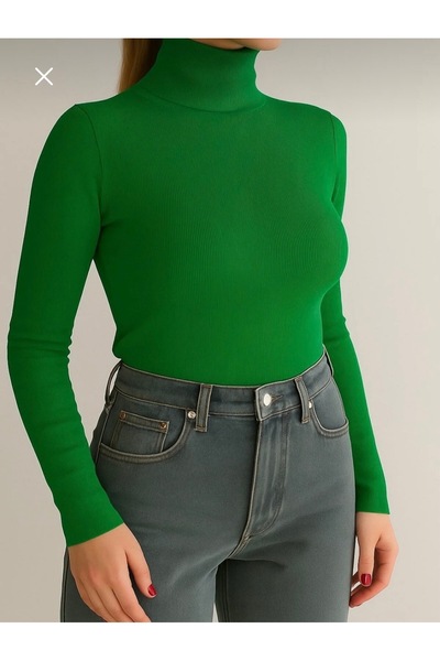 badibadii Kadın badi boğazlı esnek her bedene uygun