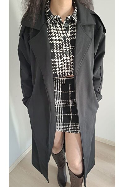 Mety Kemer Detaylı Palto