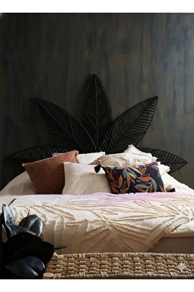 CASA NESTİ Yatak baza başlığı çift kişilik ip el işçiliği bohem