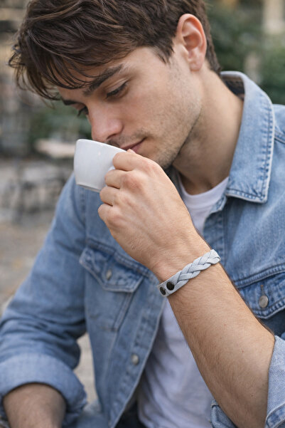 MOON CLOUD LEATHER BRACELET