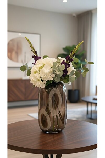 PINALE ART Lüks El Yapımı Dekoratif Cam Vazo