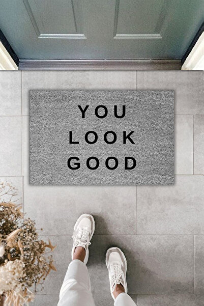 Rugmood Modern Digital Printing - You Look Good - Door Mat