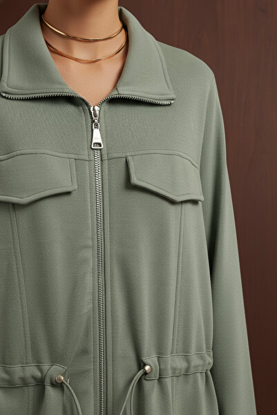 Modamorfo Set modal cu șireturi cu fermoar pentru femei-14433TKS