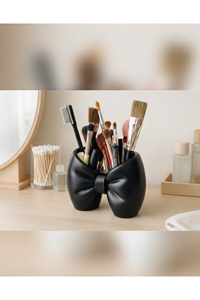 Filkorium3D 15 cm Plastic Multi-Purpose Organizer with Bow/Ribbon Design |   ...