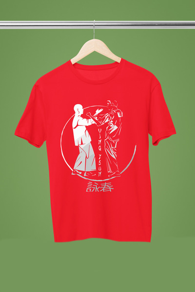 MAGORS Kung-Fu Sports Printed 100% Cotton Short Sleeve Regular Fit T-Shirt