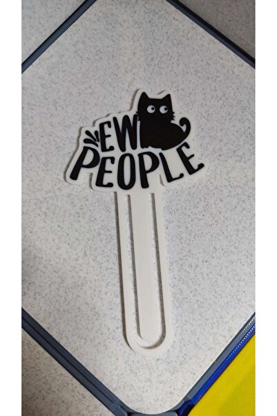 Hediyem Senin İçin نماذج علامات الكتب ثلاثية الأبعاد بتصميم قطة مضحكة |   أيه...