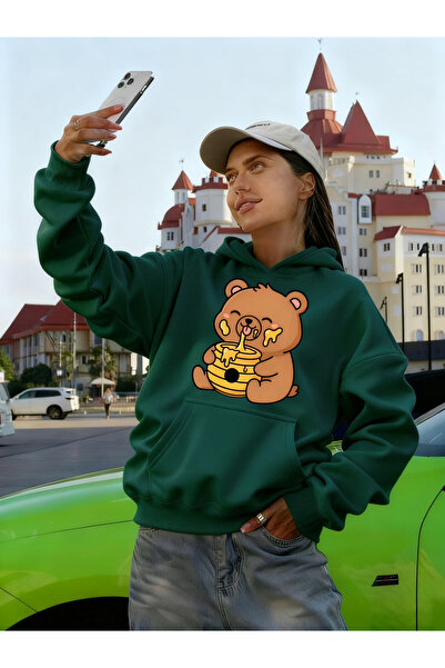 ibibik moda AYI cu imprimeu Unisex supradimensionat /confortabil croială basi...