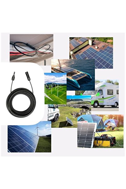 OEM Conductor solar 6mm pentru panouri fotovoltaice, conector inclus, culoare...