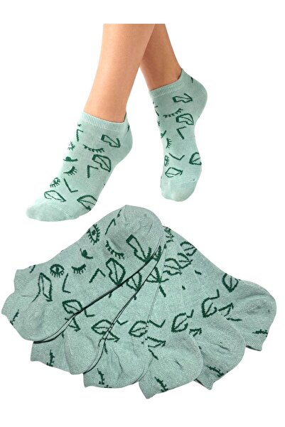 BYNDRSOCKS 6 Pairs of Women's Booties Cotton Socks