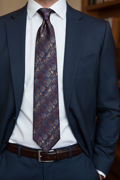 CROATE Luxury Micro Pattern Tie – Modern Series
