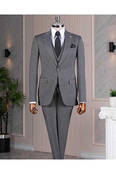 TerziAdemAltun Stil italian s slim fit jachetă pentru bărbați vestă pantaloni...