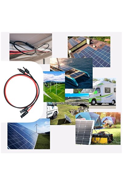 OEM Set conductor solar 4mm pentru panouri fotovoltaice,conectorii inclusi,di...