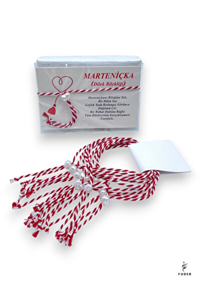 FUDER İncili Marteniçka Dilek Bilekliği (25 ADET)