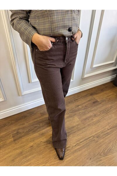 inmuse High Waist Black Denim Jean