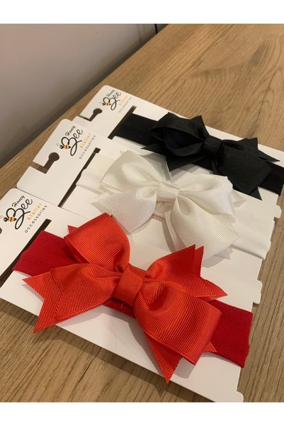Honeybeeatelier Cotton Combed Hair Band Set of 3