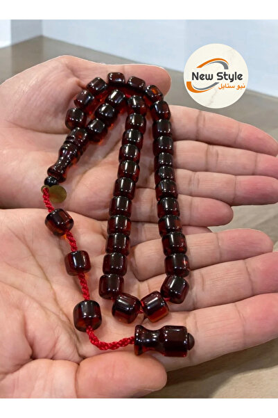 NEW STYLE Men's Faturan prayer beads, 33 beads, 10.5*9 mm size, comes in a bo...