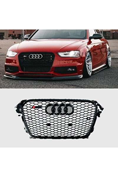 X POWER TUNİNG AUDİ A4 2008-2012 BS KASA SİYAH RS4 ÖN PANJUR