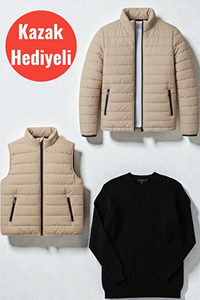 Gameyal Transitional Men's 3-Piece Combination Set |   Inflatable Coat + Vest...
