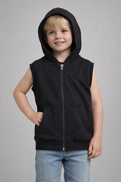 kahkaha kids Kapüşonlu Yelek