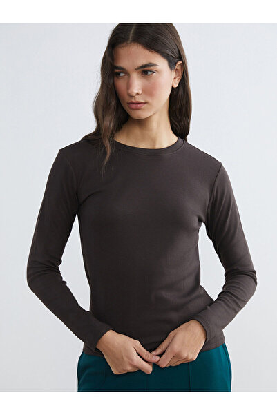 LC Waikiki Γυναικείο μπλουζάκι Özmarka New Season με λαιμόκοψη ποδηλάτου